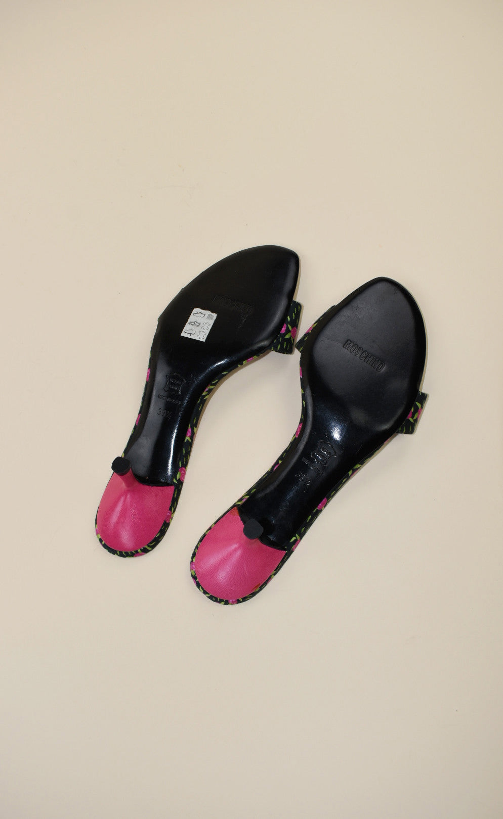 Moschino Cheap and Chic Rose Floral Heels - Size 39.5, 9