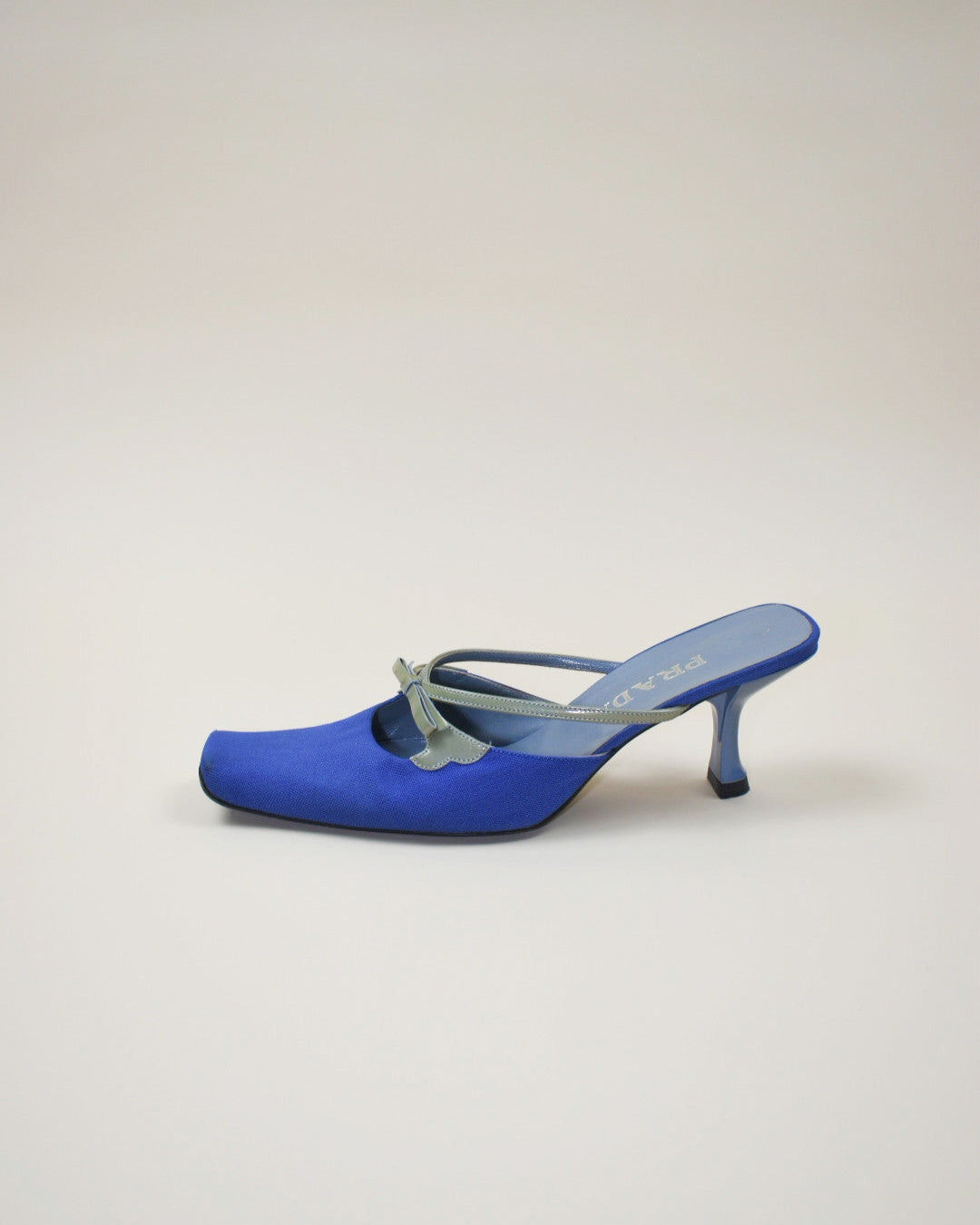 Vintage Prada Purple Mules - Size 40, 9.5