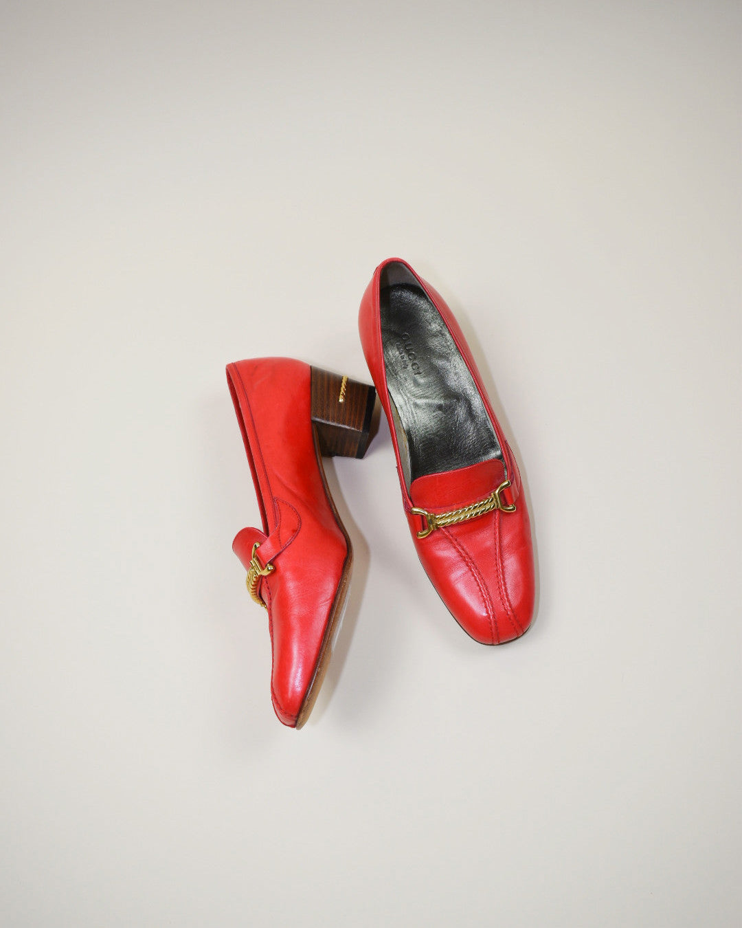 Vintage Gucci Horsebit Loafers - Size 6.5