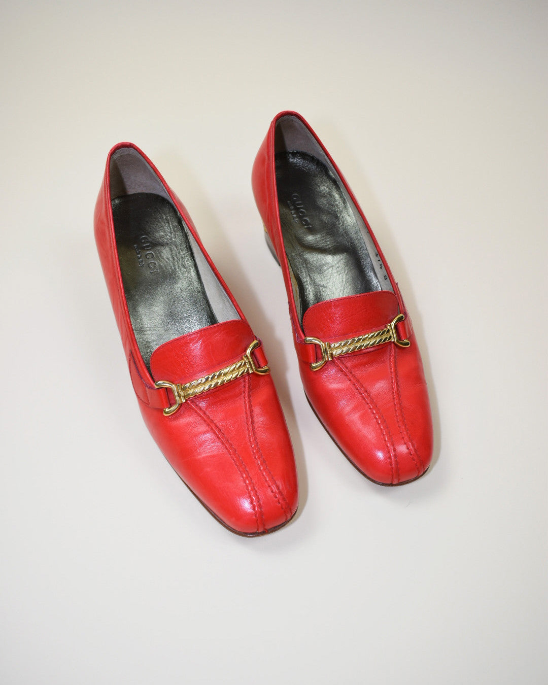 Vintage Gucci Horsebit Loafers - Size 6.5