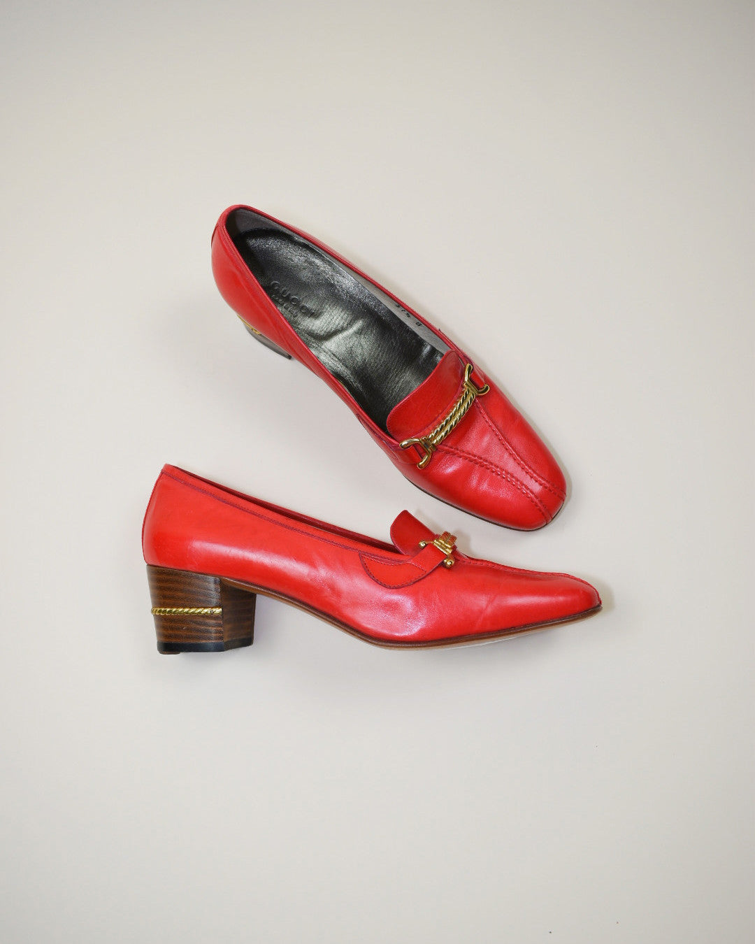 Vintage Gucci Horsebit Loafers - Size 6.5