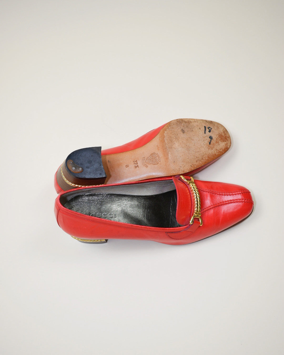 Vintage Gucci Horsebit Loafers - Size 6.5