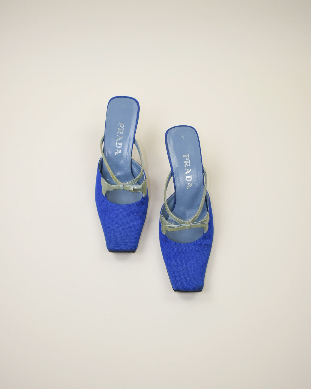 Vintage Prada Purple Mules - Size 40, 9.5