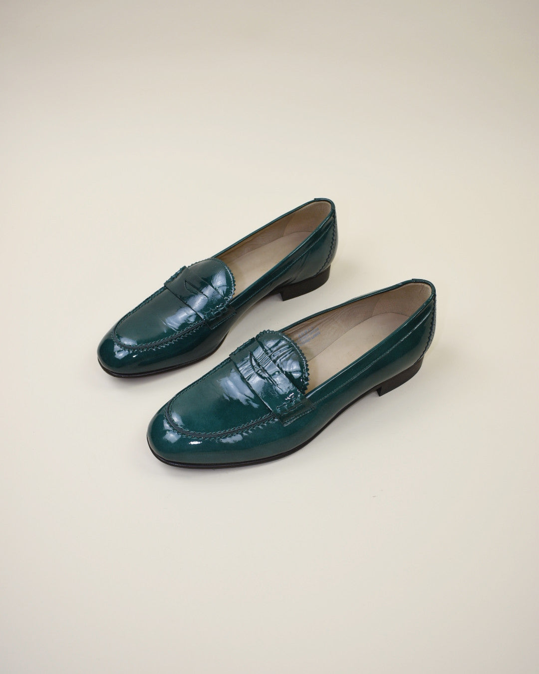 Modern JCrew Patent Leather Loafers - Size 9