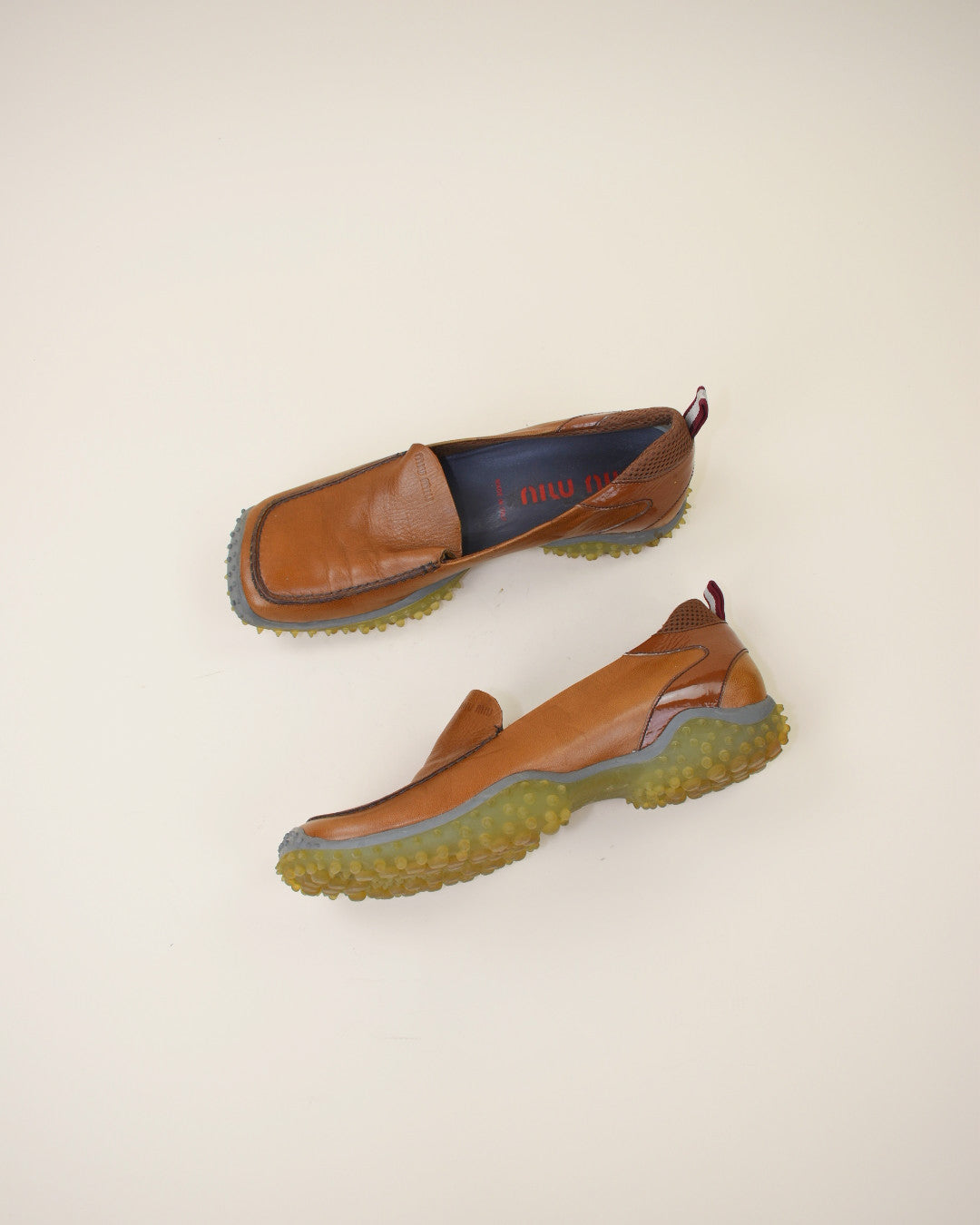 1999 Miu Miu Bubble Loafers - Size 38, 7.5