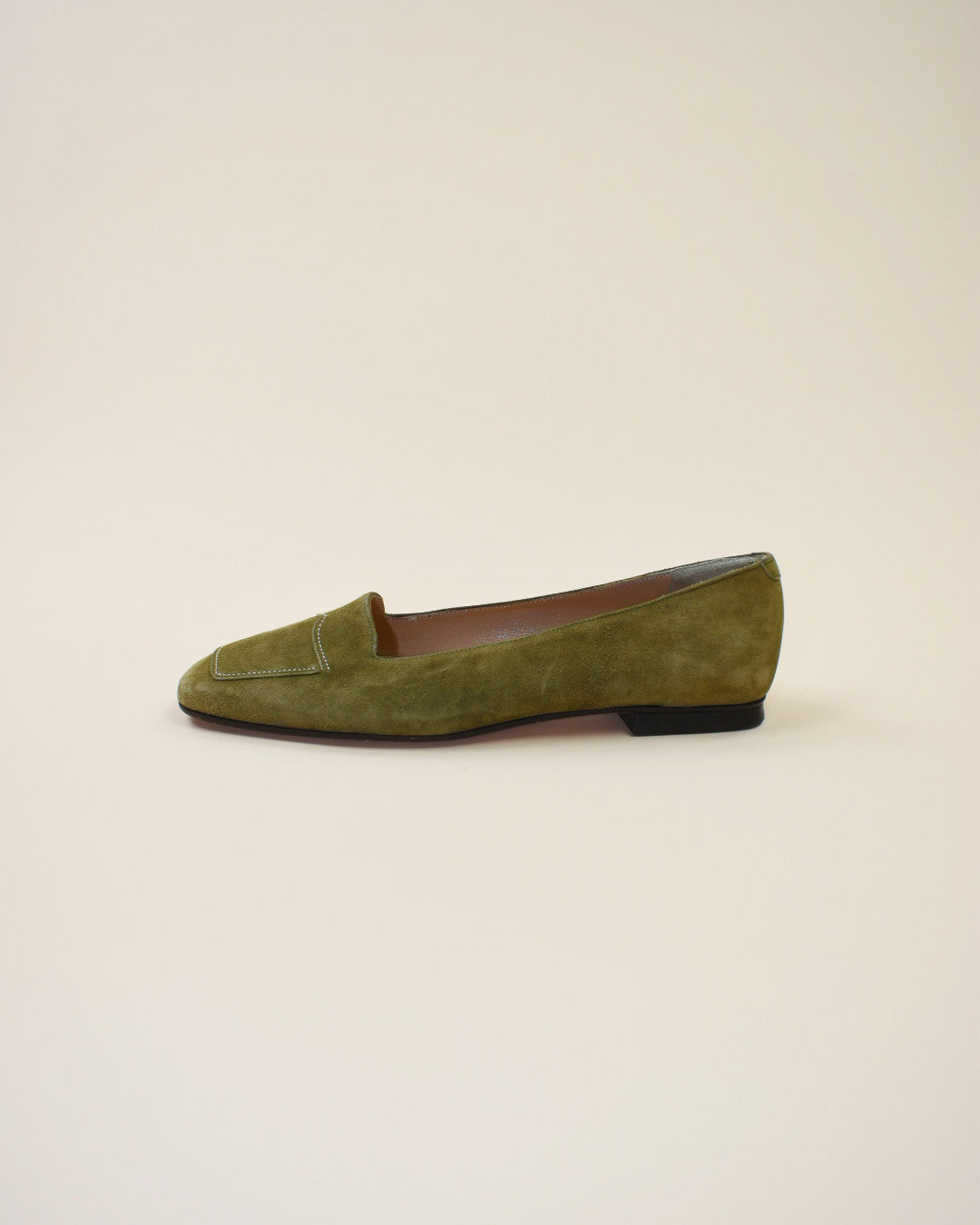 Cole Haan Olive Suede Loafers - Size 8.5