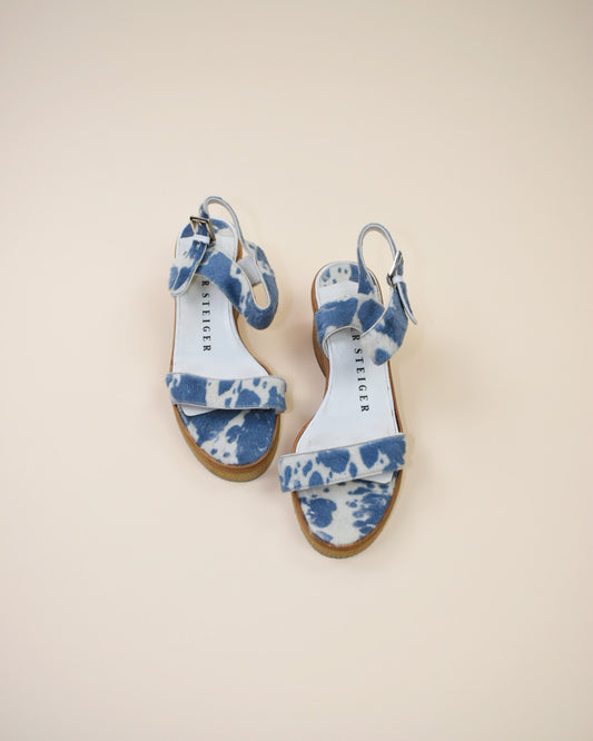 Walter Steiger Cow Hair Sandals - Size 8.5