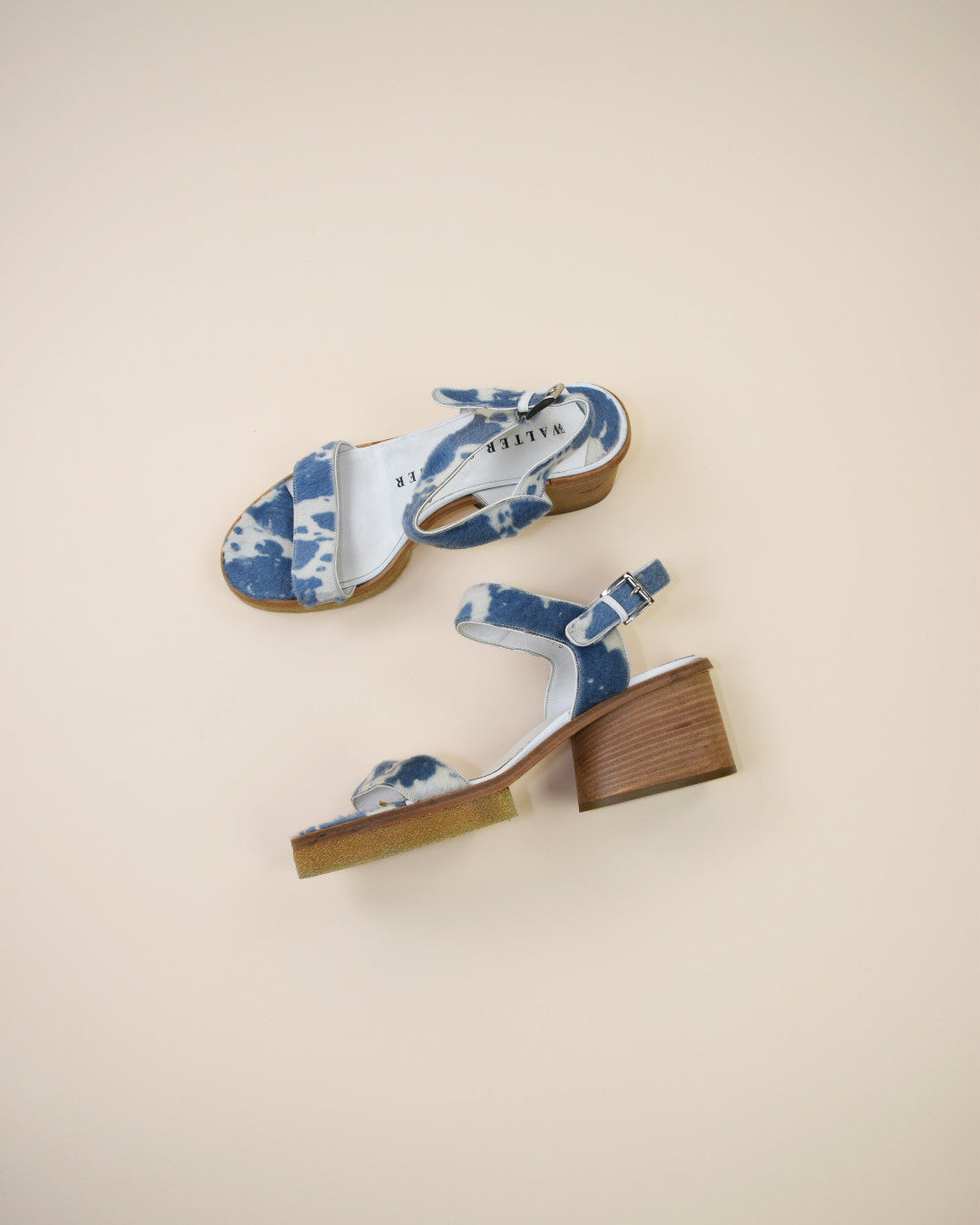 Walter Steiger Cow Hair Sandals - Size 8.5