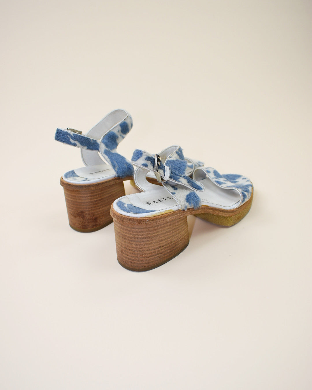 Walter Steiger Cow Hair Sandals - Size 8.5