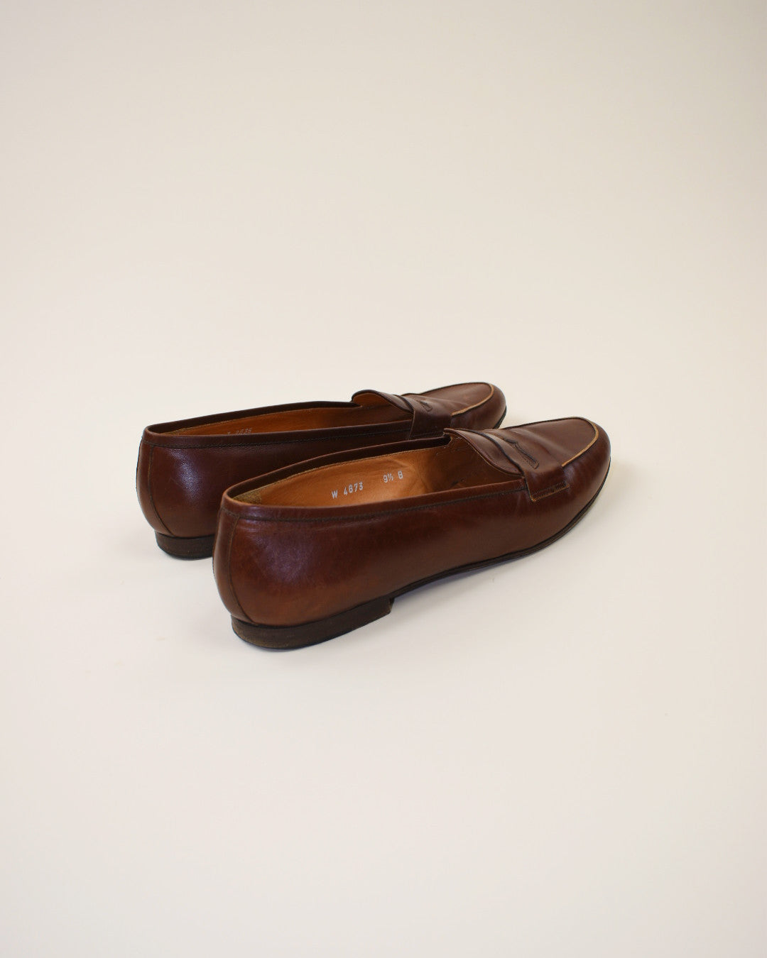 90s Ralph Lauren Brown Leather Loafer -  Size 8.5/9