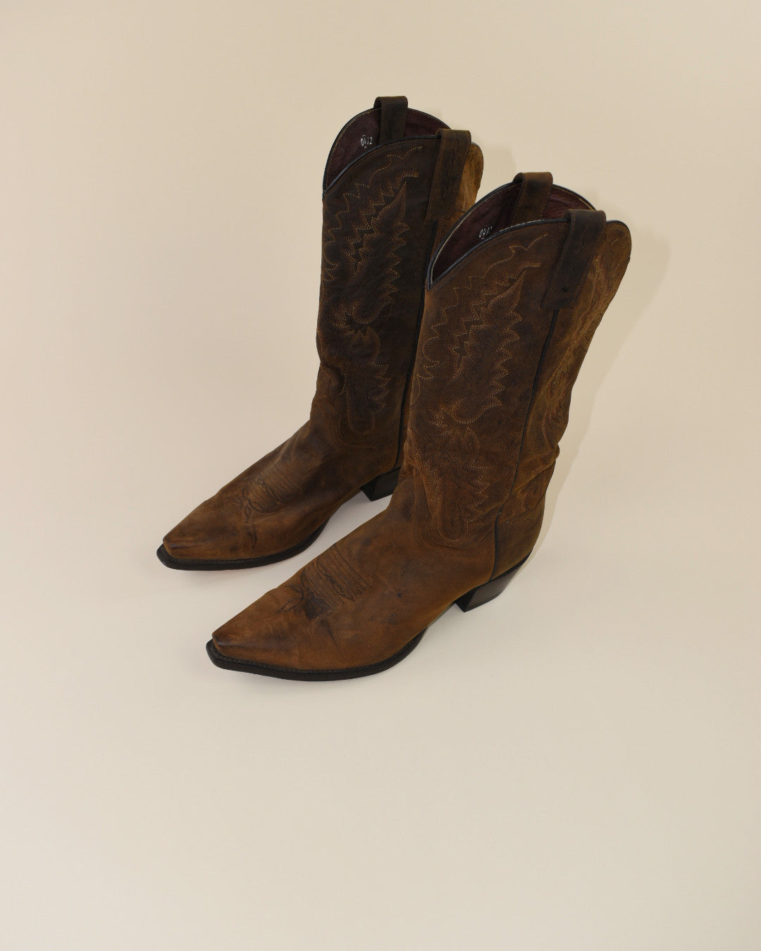 Vintage Dan Post Cowboy Boots - Size 9