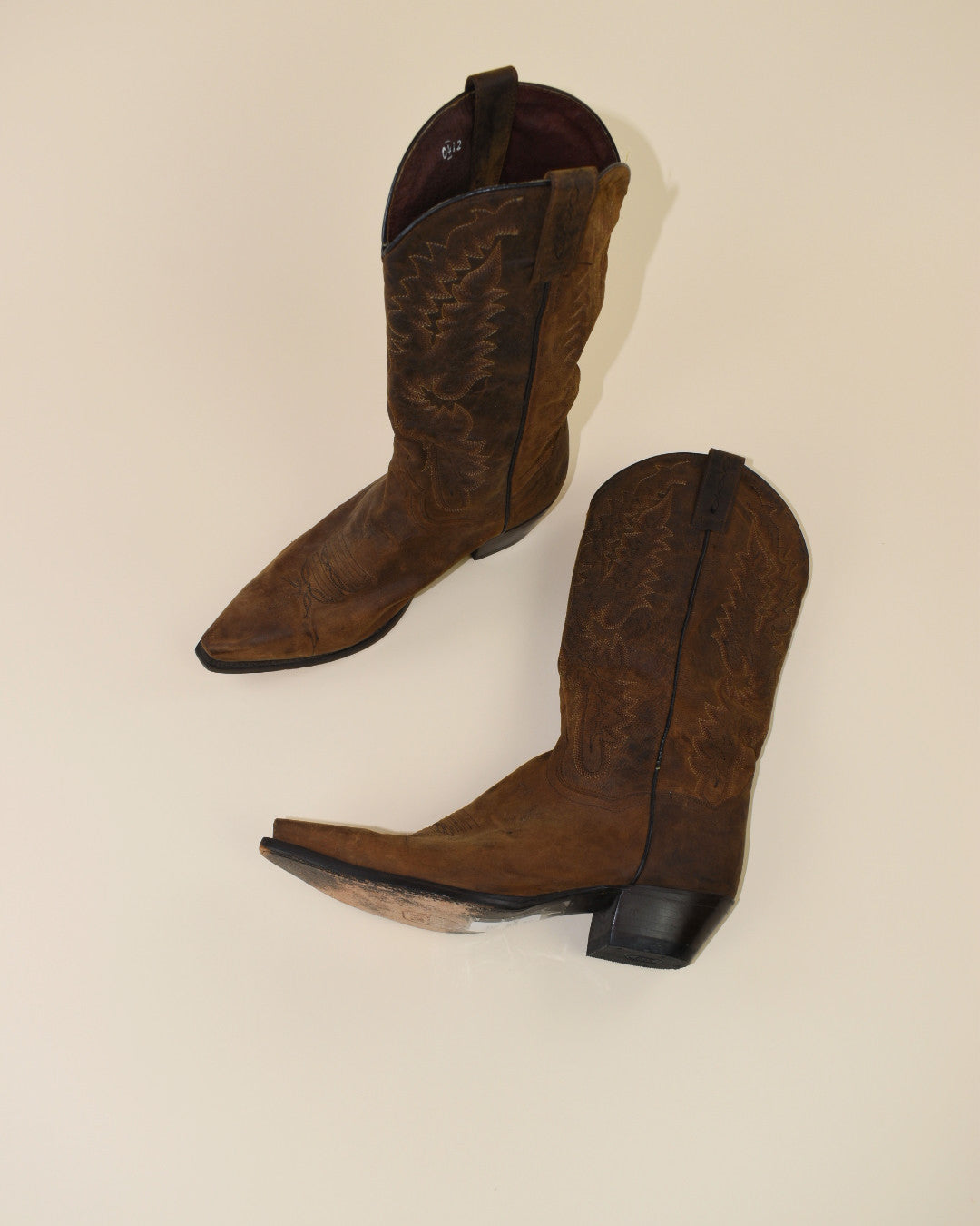 Vintage Dan Post Cowboy Boots - Size 9