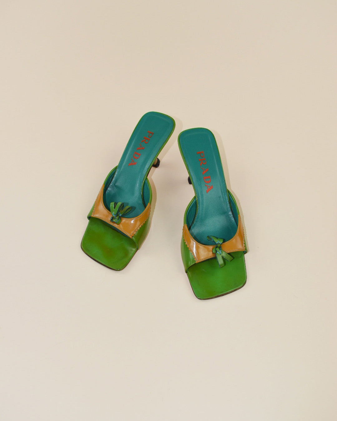 90s Prada Patent Leather Heels - Size 36.5, 6