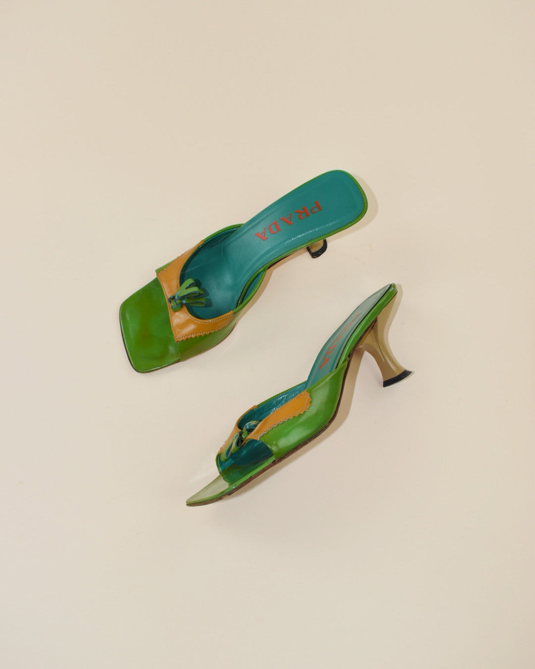 90s Prada Patent Leather Heels - Size 36.5, 6