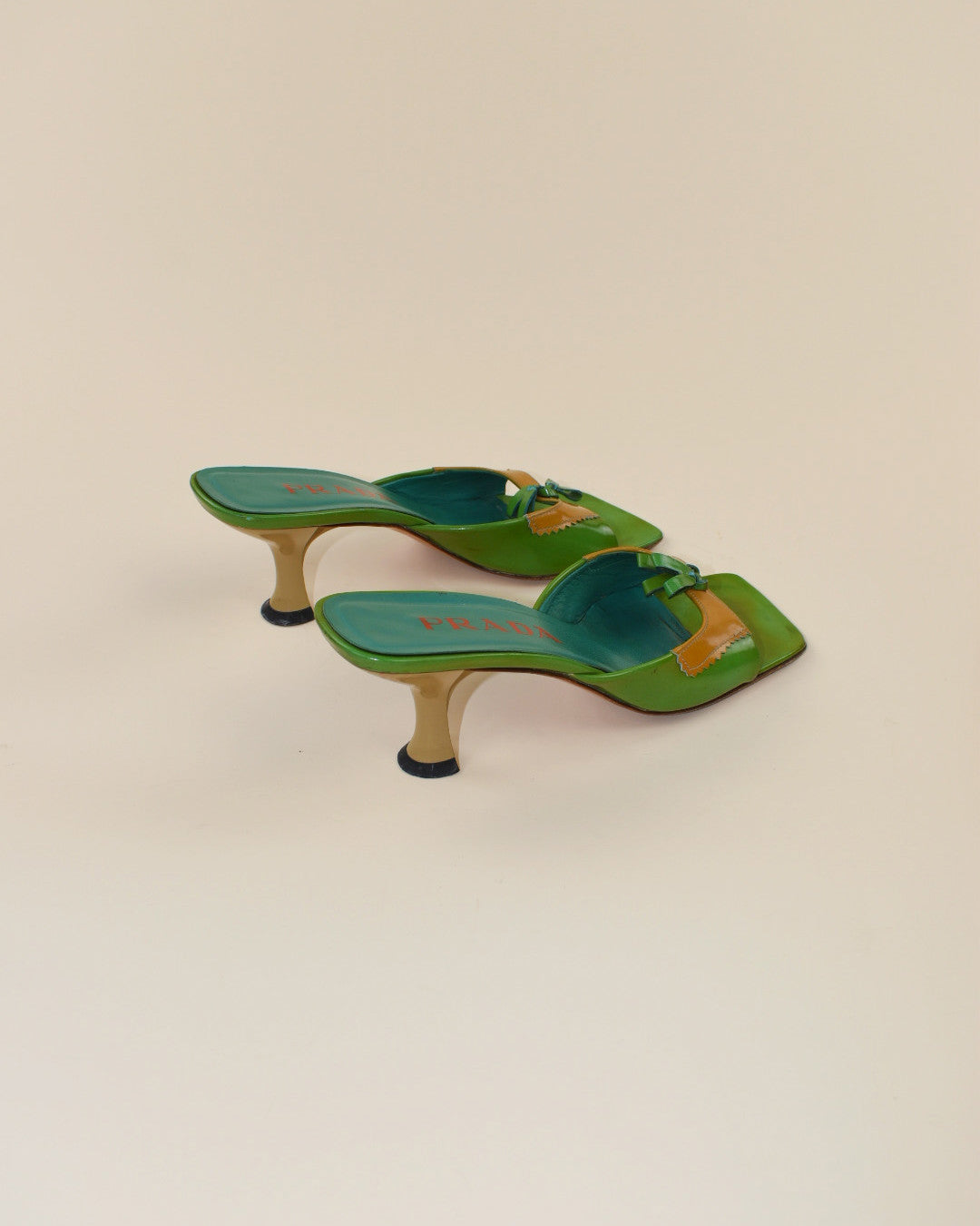 90s Prada Patent Leather Heels - Size 36.5, 6