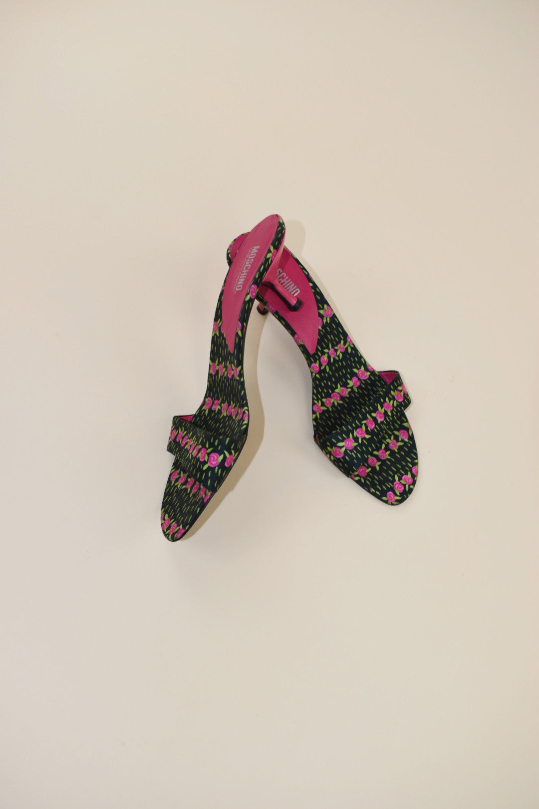 Moschino Cheap and Chic Rose Floral Heels - Size 39.5, 9